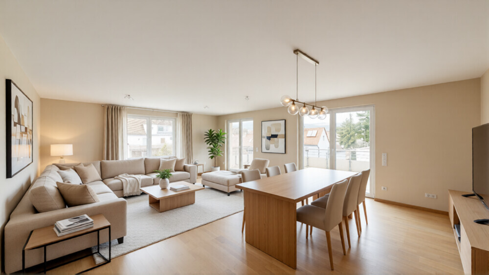 Großzügiges Penthouse mit Weitblick, Aufzug und Doppelgarage in Edenkoben